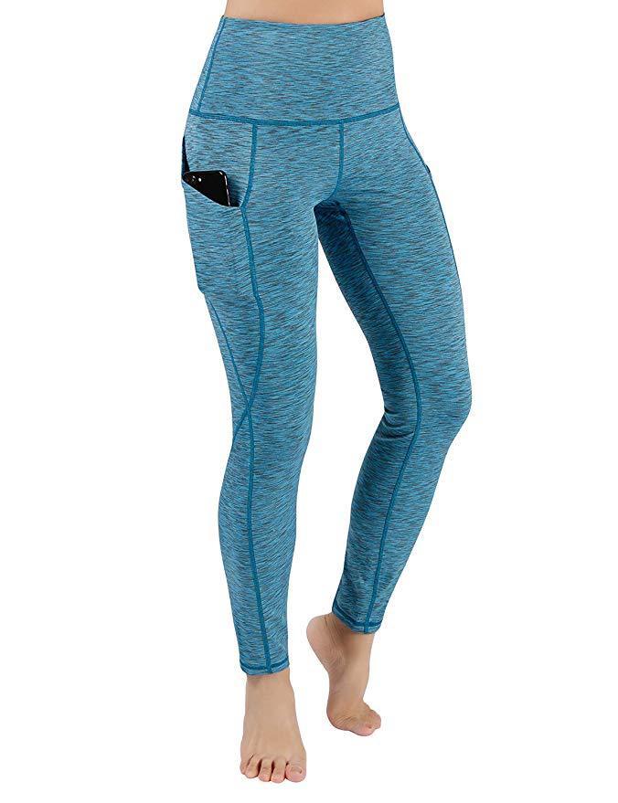 The Last Aztec, Get One Size Bigger Than Your Regular Size, Spring New Women's High Waist Tight-fitting Side Pocket Yoga Sports Fitness Pants