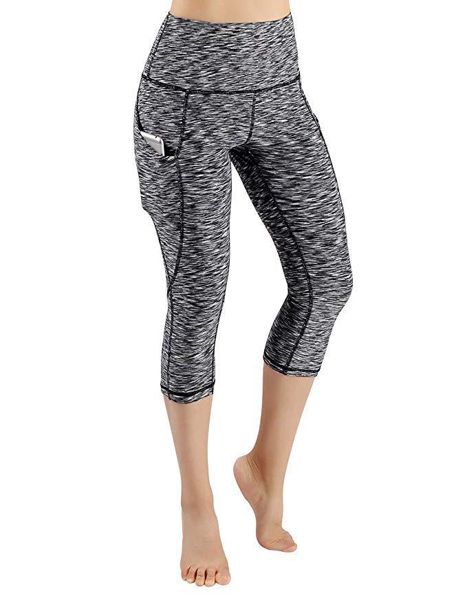 The Last Aztec, Get One Size Bigger Than Your Regular Size, Spring New Women's High Waist Tight-fitting Side Pocket Yoga Sports Fitness Pants