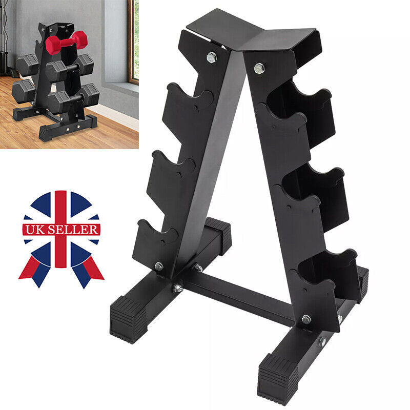 The Last Aztec, 3Tier Dumbbell Rack Storage Stand Tree Hex Vertical Weight Wide Home Gym Fitness