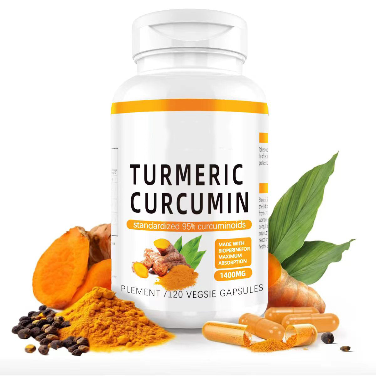 The Last Aztec, Natural Compound Curcumin Capsules