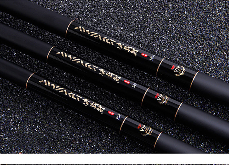 The Last Aztec, Carbon fishing rod