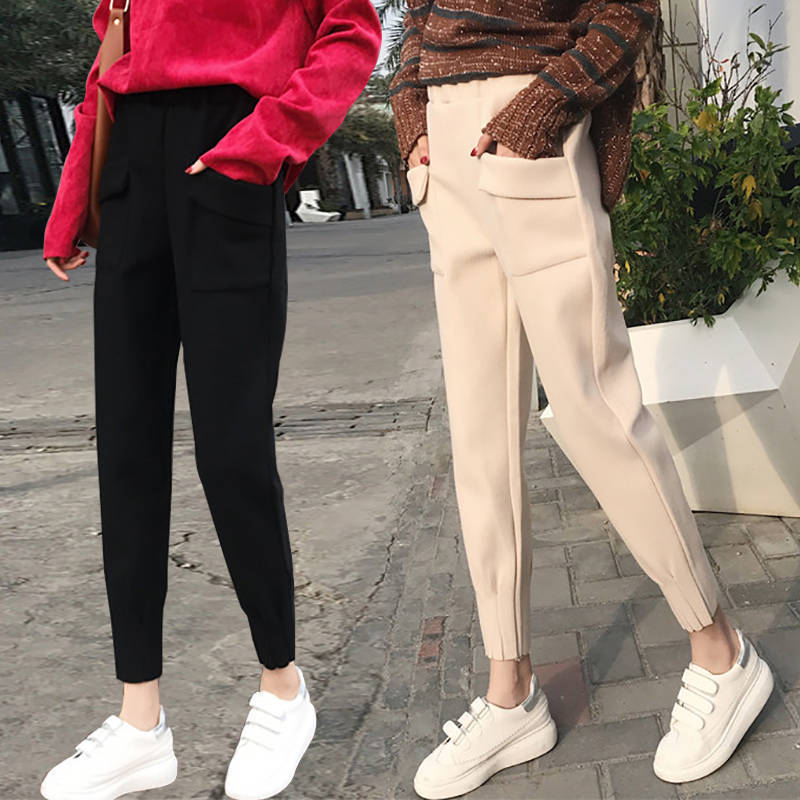 The Last Aztec, Get One Size Bigger Than Your Regular Size, All-match casual pants