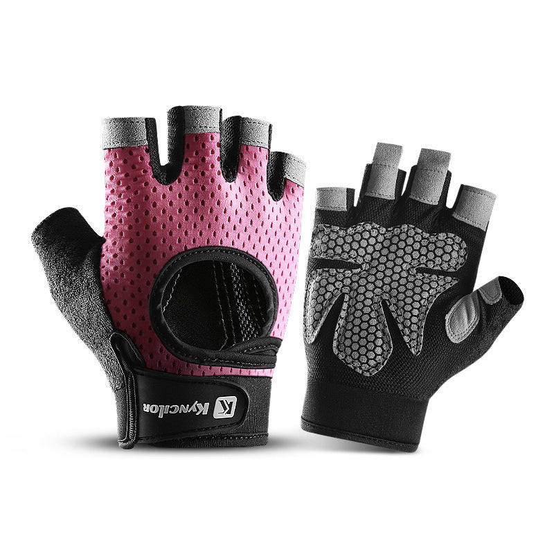 The Last Aztec, Sports Weightlifting Breathable Non-slip Silicone Half Finger Gloves