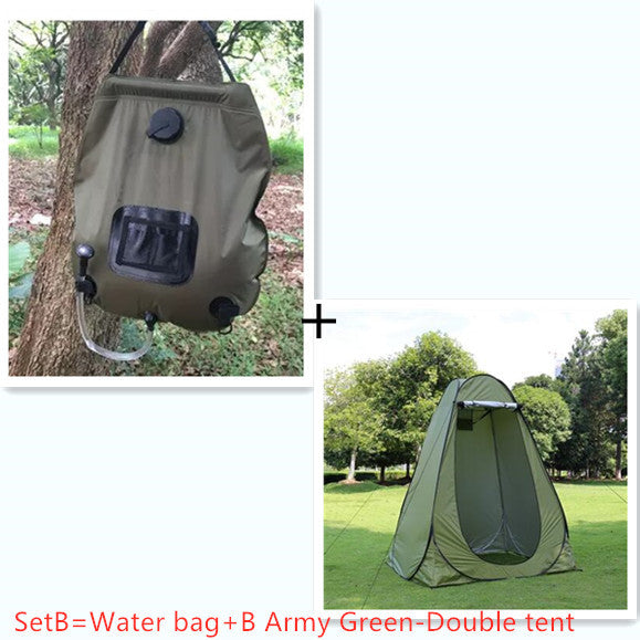 The Last Aztec, Portable Privacy Shower Toilet Automatic Camping Tent UV Function Travel Camping Tent Outdoor Dressing Beach Sun Shelte