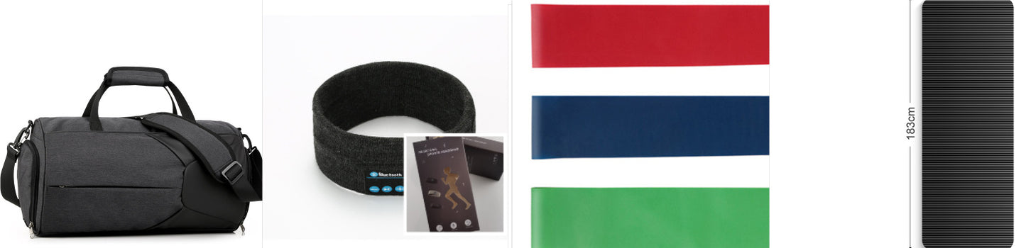 The Last Aztec, Wireless Bluetooth-compatible Headband Outdoor Fitness Yoga Headband
