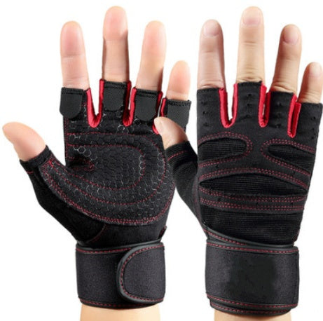 The Last Aztec, Half finger gym gloves