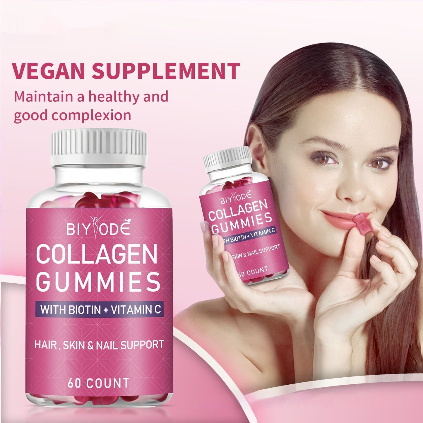 The Last Aztec, Biotin Collagen Whitening Gummy Bears