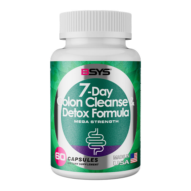 The Last Aztec, BSYS 7 Day Colon Cleanse & Detox Formula 60's