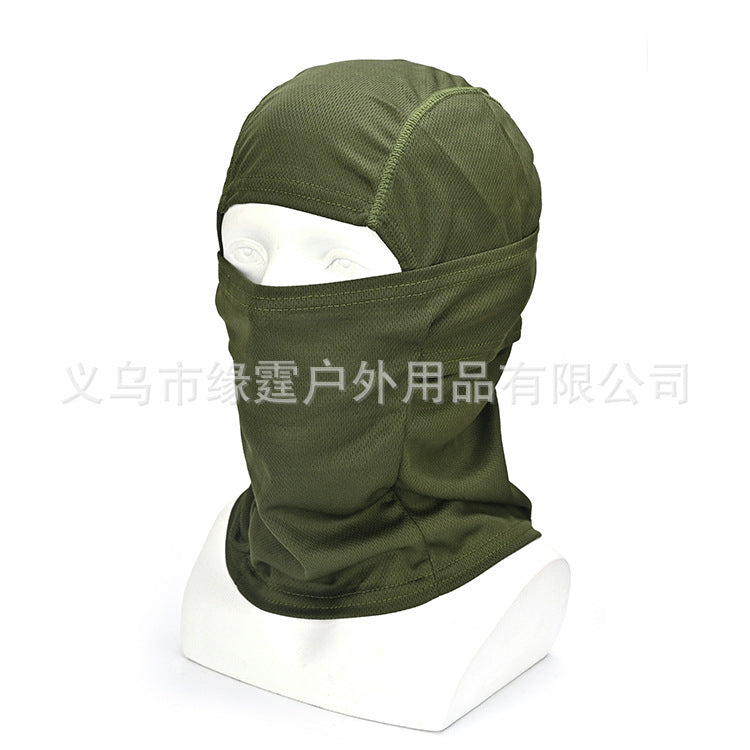 The Last Aztec, (Has to order Minimum 2 to proceed with the order) Cross-border supply camouflage scarf hood outdoor riding mask hunting camouflage scarf fishing equipment