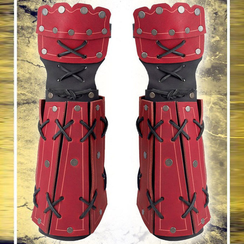 The Last Aztec, Medieval Steampunk Men's Armguard Boxing Gloves