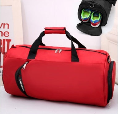 The Last Aztec, Fitness bag men's sports bag basketball training bag football bag portable travel bag cylinder bag shoulder bag waterproof