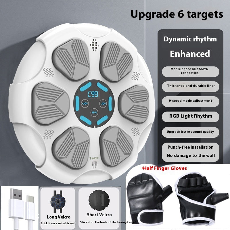 The Last Aztec, Bluetooth Boxing Target Home Boxing Fitness Light Music Boxing Trainer