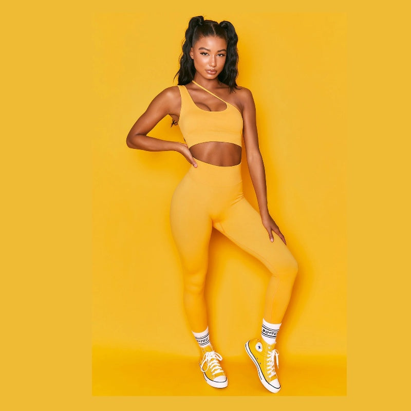 The Last Aztec, Get One Size Bigger Than Your Regular Size, Women's High Elastic Sling Sleeveless Yoga Clothes Fitness Suit