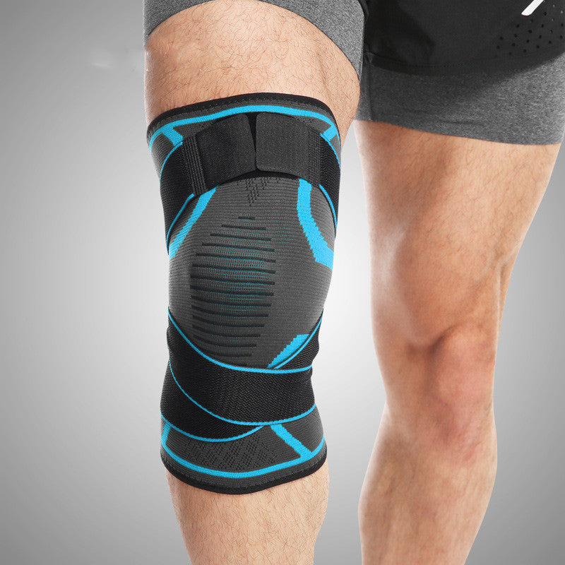 The Last Aztec, Sports Compression Horoscope Cross Strap Knee Pads