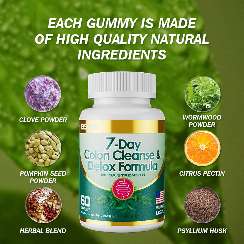 The Last Aztec, 7-Day Colon Cleanse & Detox Formula Capsules