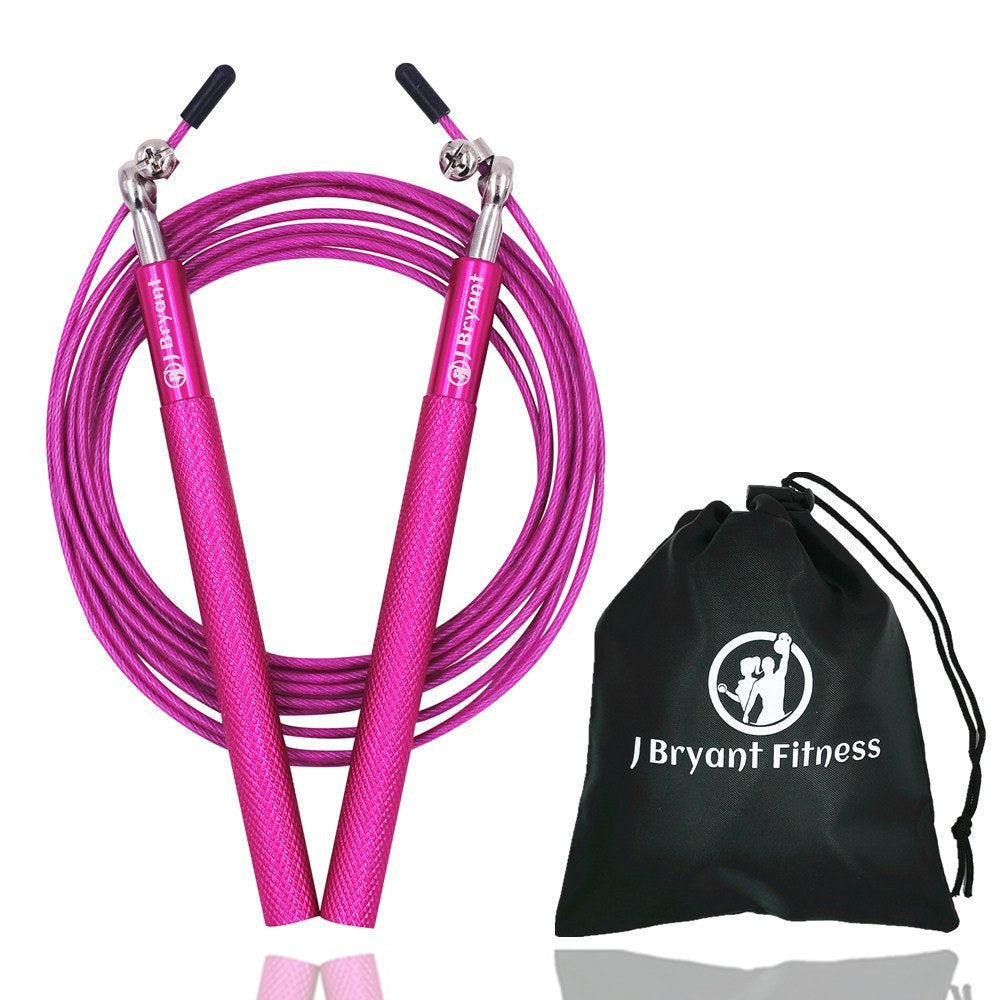 The Last Aztec, Crossfit Speed Jump Rope Professional Skipping Rope For MMA Boxing Fitness Skip Workout Training With Carrying Bag Spare Cable
