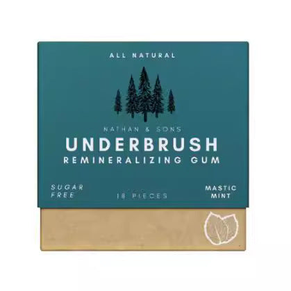 The Last Aztec, Organic MASTIC MINT Miracle Remineralizing Chewing Gum