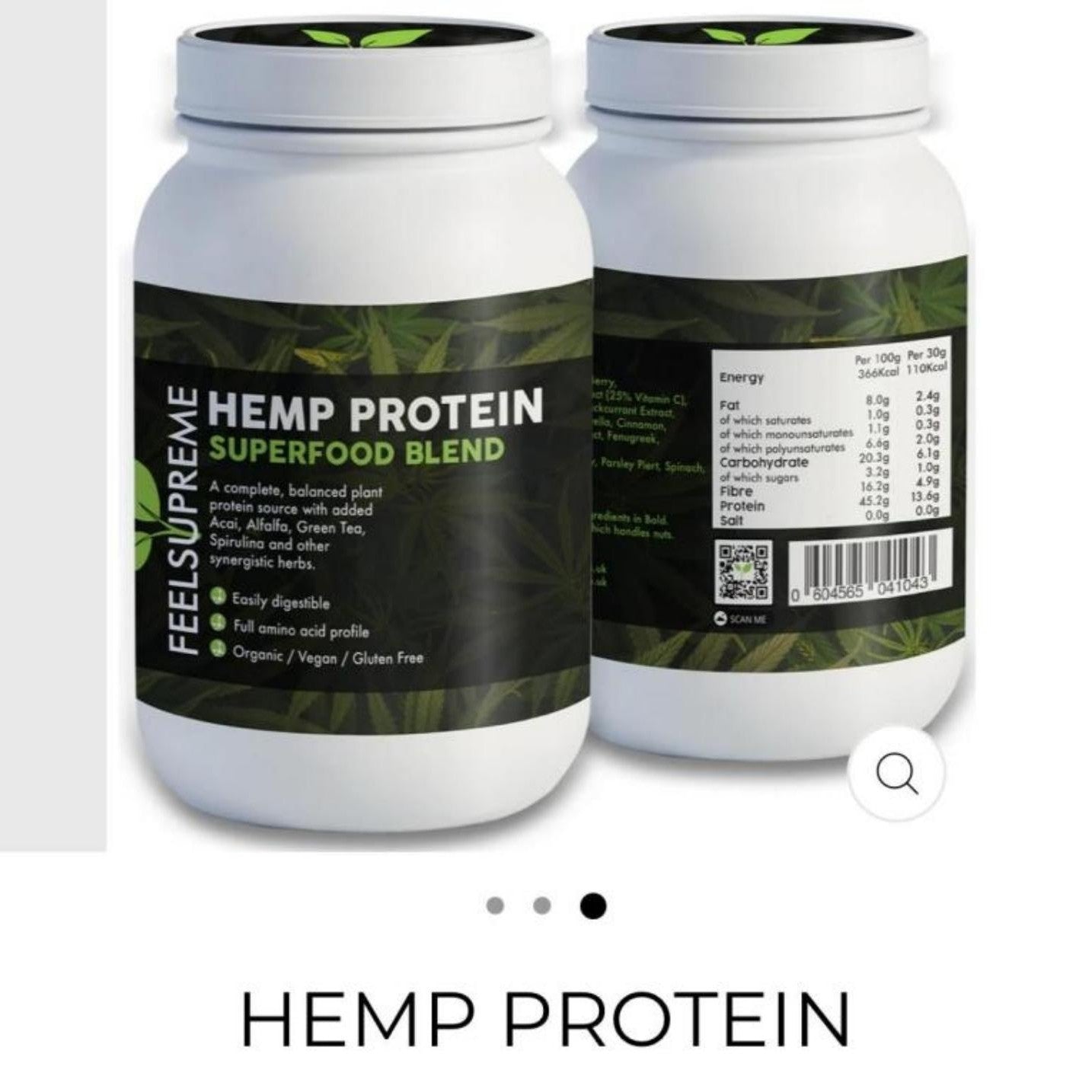 The Last Aztec, Hemp Protein Powder