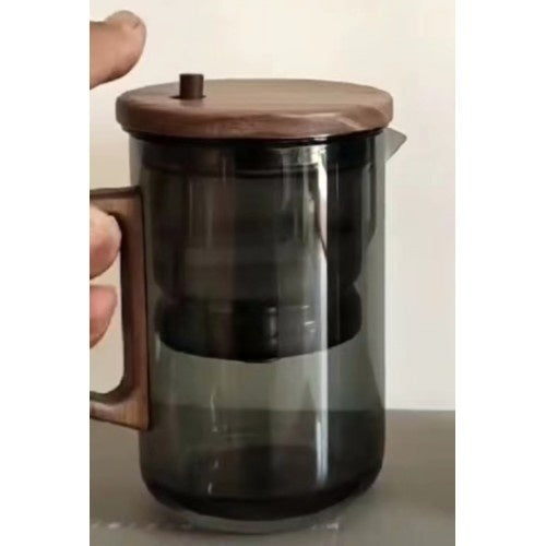 The Last Aztec, Borosilicate Full Glass Liner Tea Water Separation Tea Set