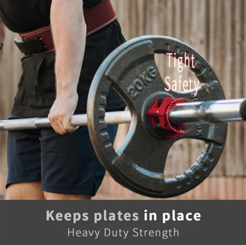 The Last Aztec, Weightlifting Barbell Quick Buckle Plate Frame Barbell Buckle