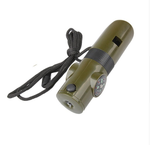 The Last Aztec, Off-the-shelf seven-in-one whistle multi-function compass survival whistle outdoor products