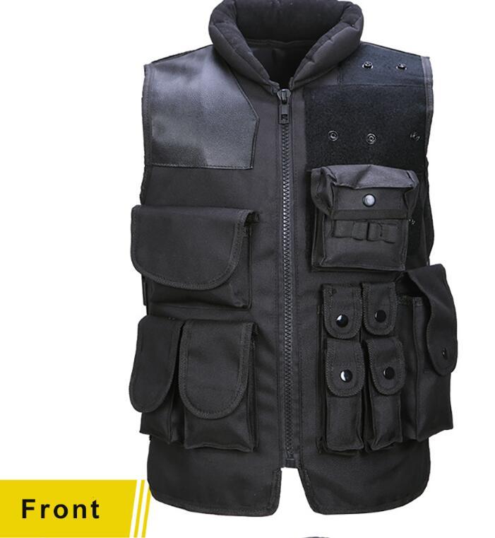 The Last Aztec, Tactical Vest Black Men's Military Hunting Vest