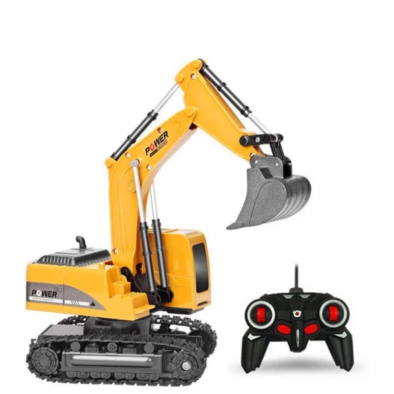 The Last Aztec, Remote control excavator