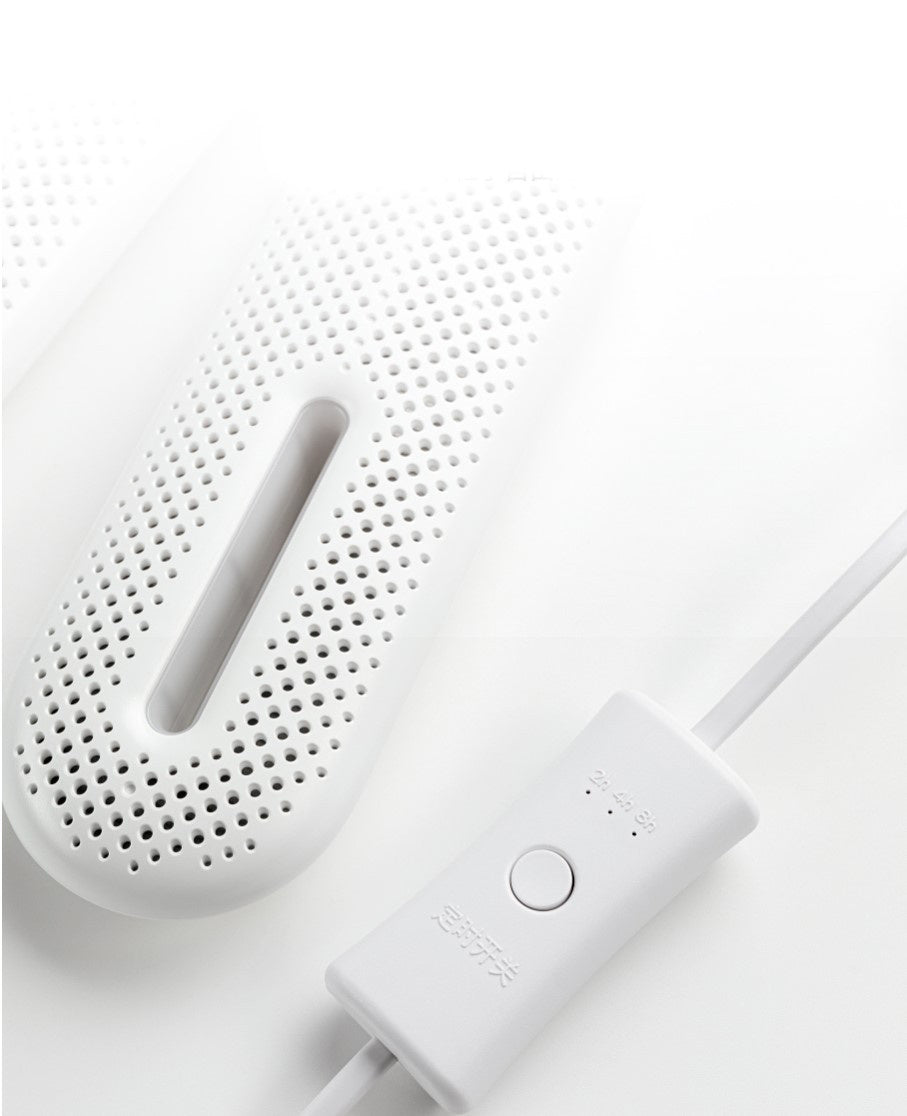 The Last Aztec, Footwear drying device in winter