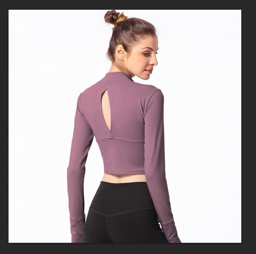 The Last Aztec, Get One Size Bigger Than Your Regular Size, Long Sleeve Skinny Yoga Wear T-Shirt