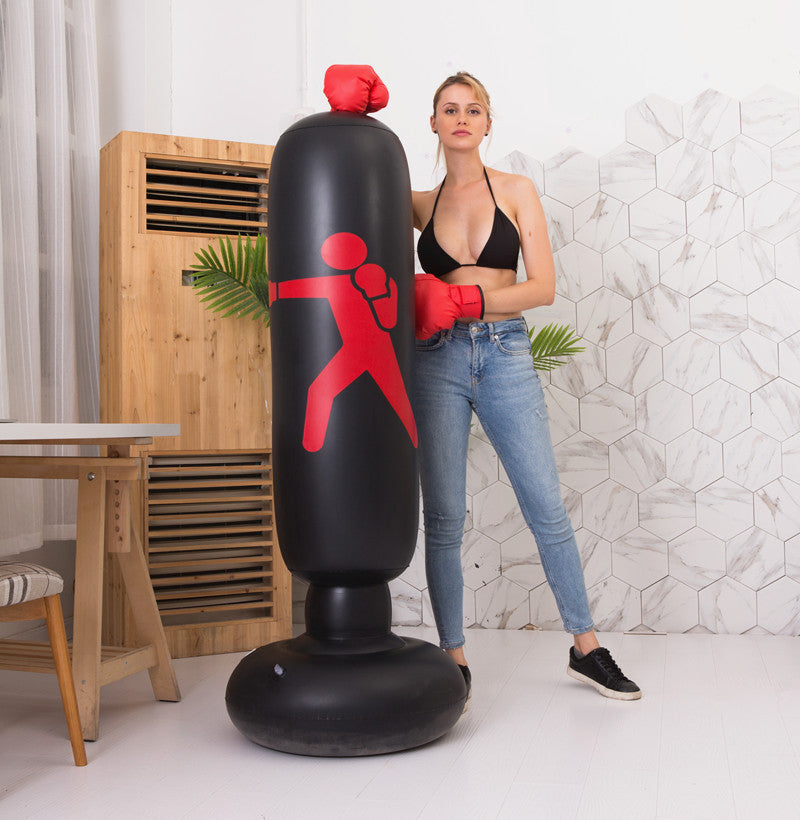 The Last Aztec, Boxing Punching Bag Inflatable Free-Stand Tumbler Sandbag