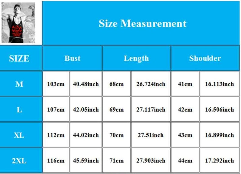 The Last Aztec, Cartoon Tee Tops Bodybuilding Fitness Vest Men Top Workout MUSCLE Dog Printed Sportswear Clothing