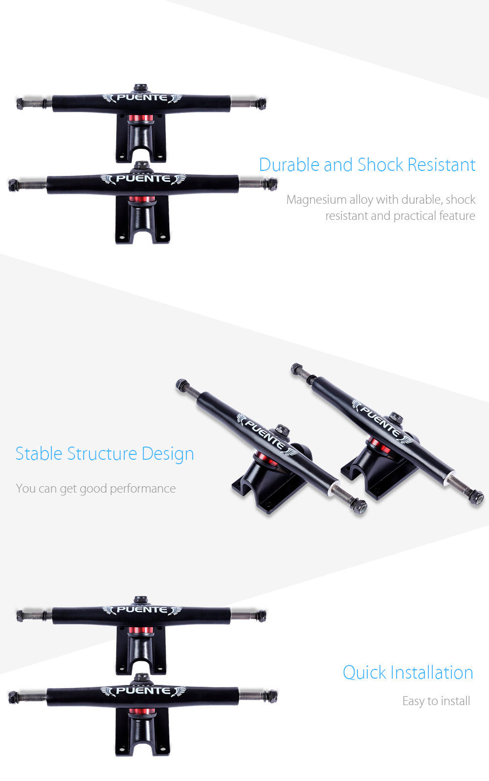 The Last Aztec, Puente skateboard bracket