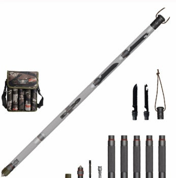 The Last Aztec, Outdoor Defense Tactical Stick Alpenstock Hiking Camping Equipment Multifunctional Walking Stick
