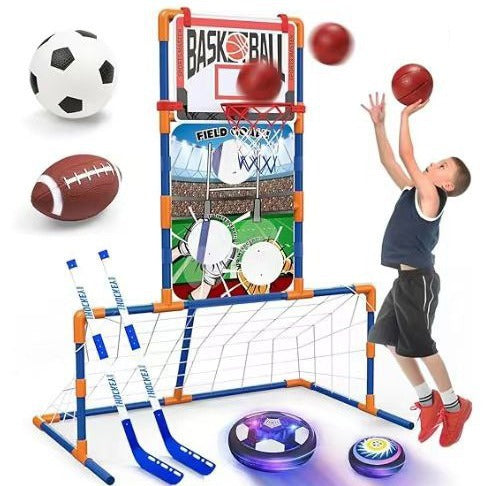 The Last Aztec, Creative Portable Children's Air Cushion Suspension Football Educational Toys