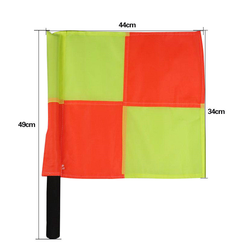 The Last Aztec, Football referee flag