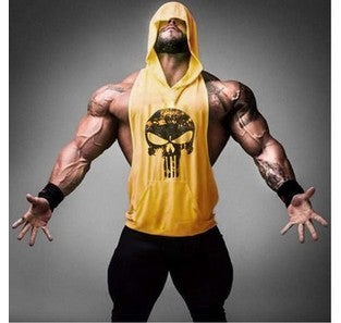The Last Aztec, HOODED SKULL BODYBUILDING TANK TOP