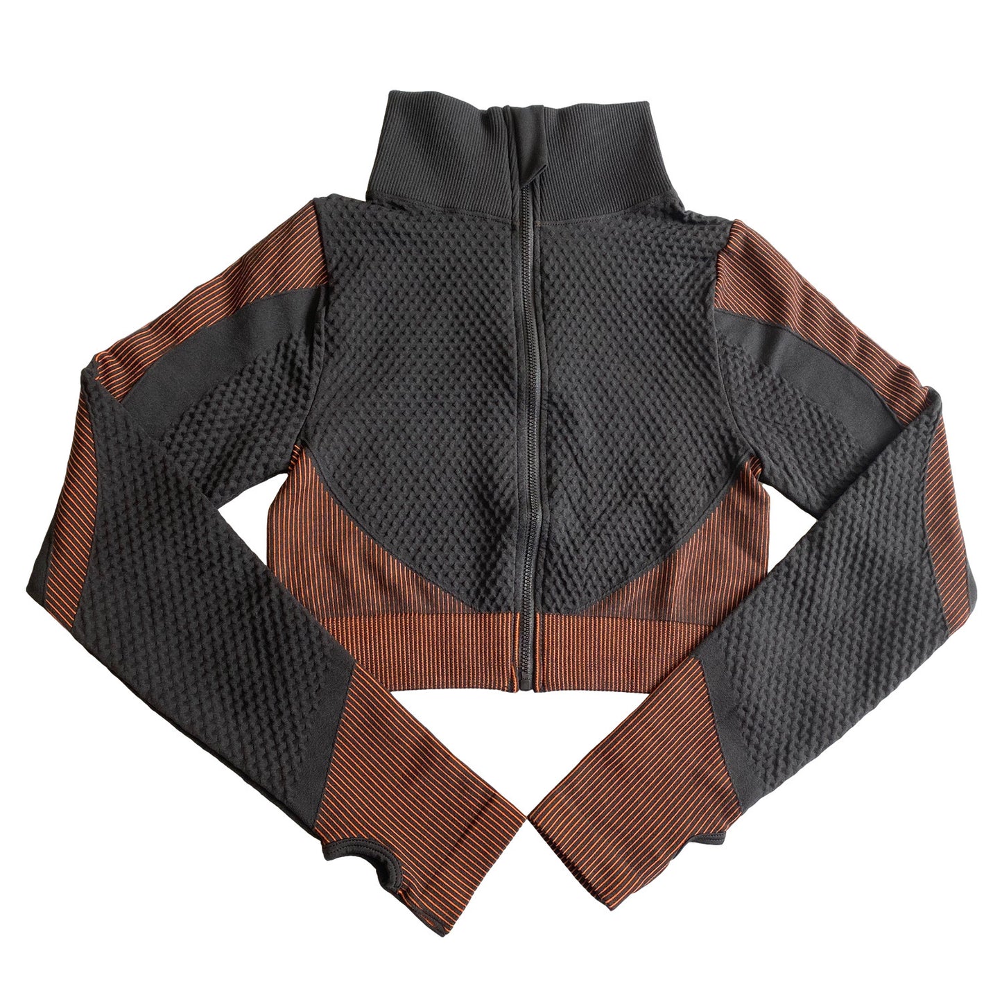 The Last Aztec, Shark Seamless Exercise Gym Wear Women's Long Sleeve Top