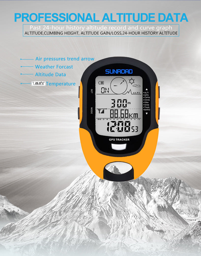 The Last Aztec, Outdoor navigation altimeter