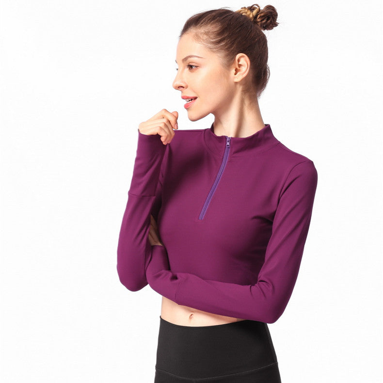 The Last Aztec, Get One Size Bigger Than Your Regular Size, Long Sleeve Skinny Yoga Wear T-Shirt