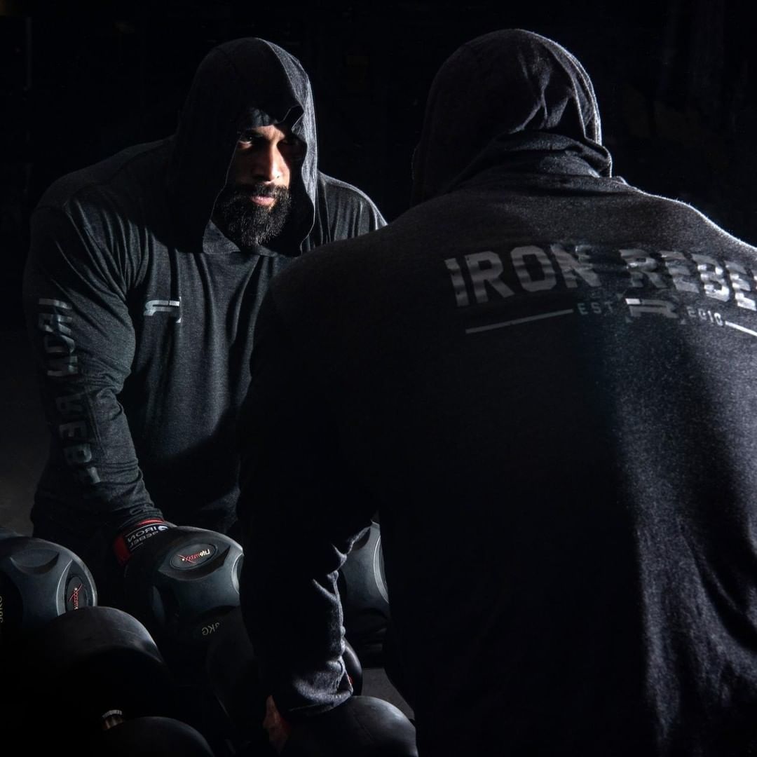 The Last Aztec, Long Sleeve Muscle Bodybuilding Large Size Thin Jacket Hoodie