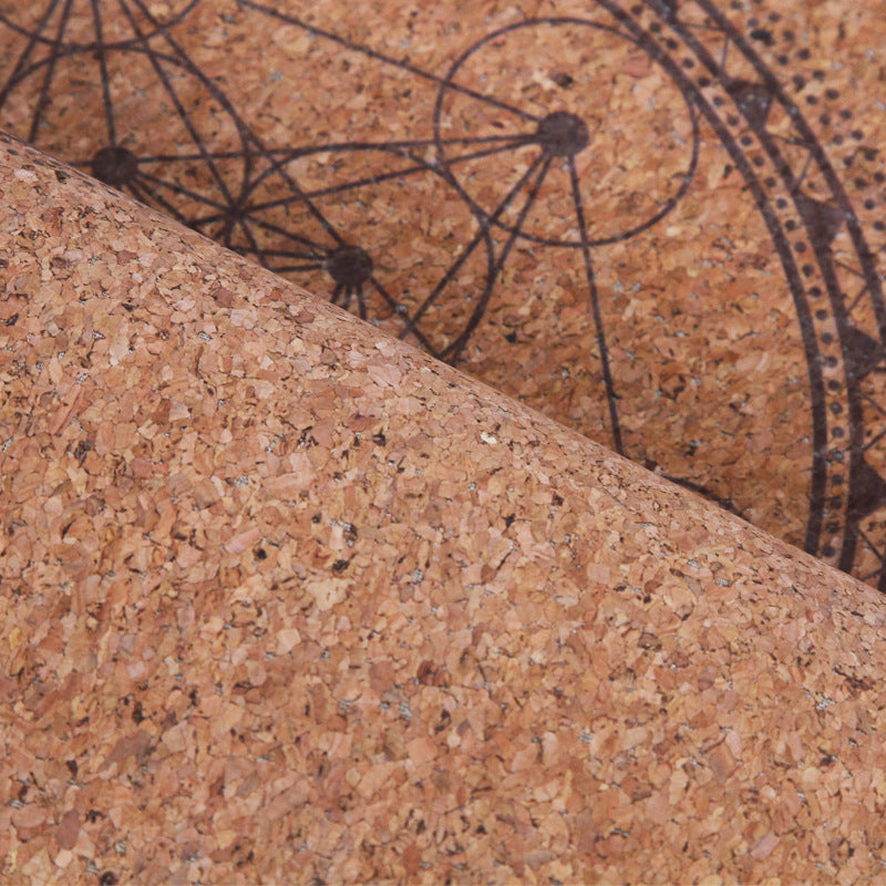 The Last Aztec, Natural Rubber Yoga Mat Cork Yoga Mat