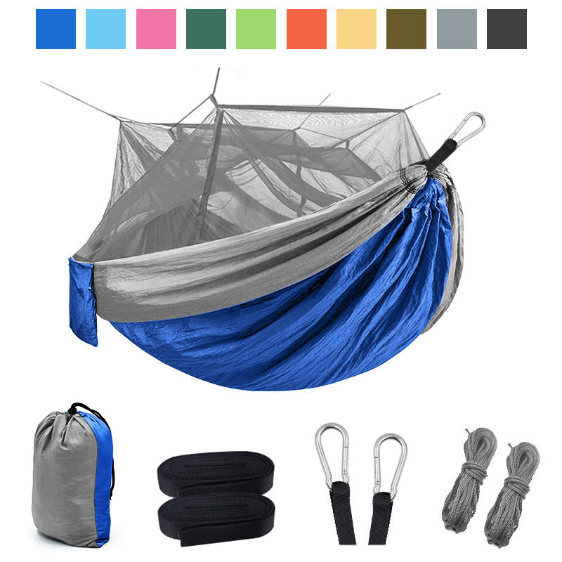 The Last Aztec, Outdoor Camping Camping Hammock With Mosquito Net