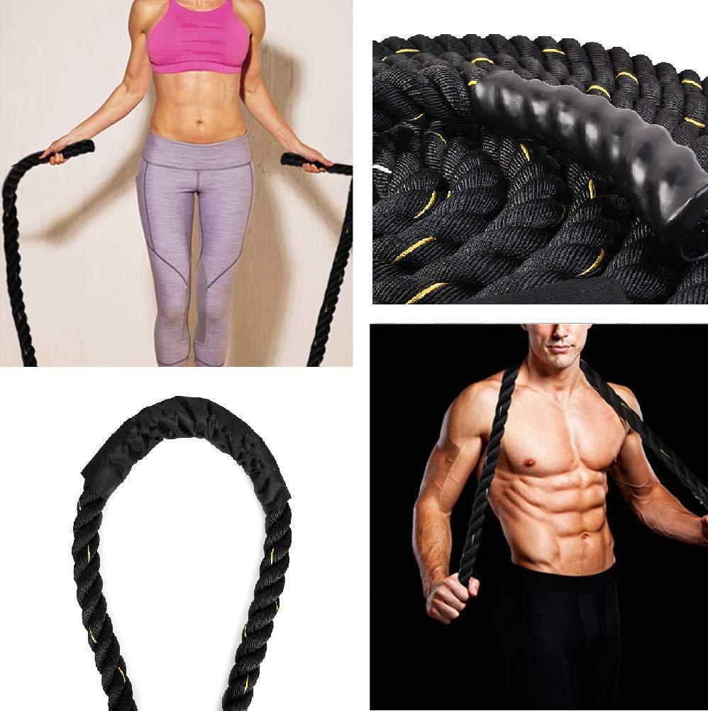 The Last Aztec, Fitness Jumping Rope Heavy-Duty Bold Fitness Rope Weight-Bearing Triple-Strand Jumping Rope