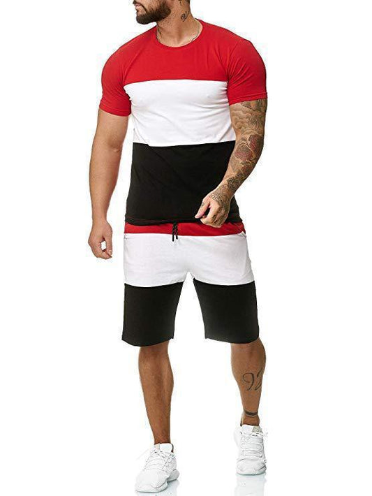 The Last Aztec, Get One Size Bigger Than Your Regular Size, Outdoor Sports and Leisure Color Matching T Sleeve Men's Suit