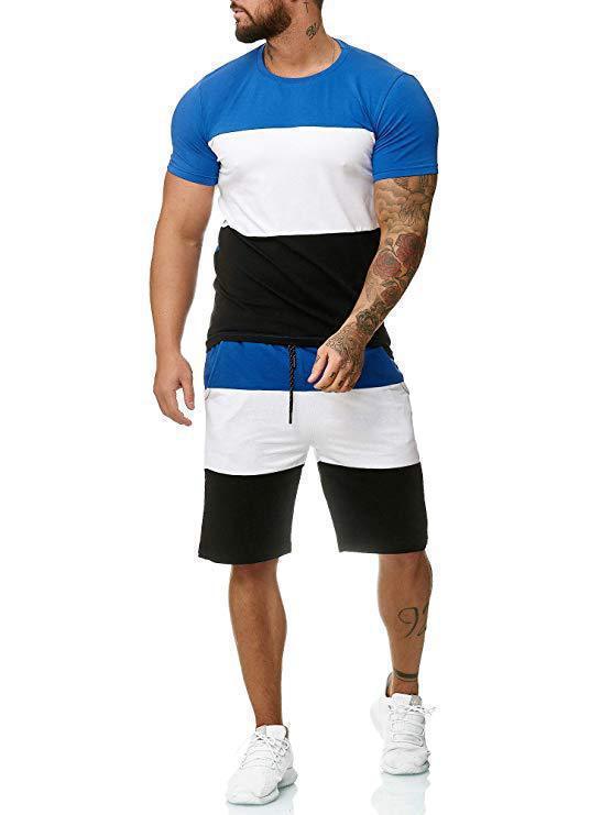 The Last Aztec, Get One Size Bigger Than Your Regular Size, Outdoor Sports and Leisure Color Matching T Sleeve Men's Suit