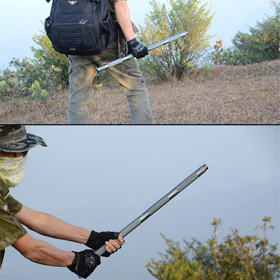 The Last Aztec, Outdoor Defense Tactical Stick Alpenstock Hiking Camping Equipment Multifunctional Walking Stick