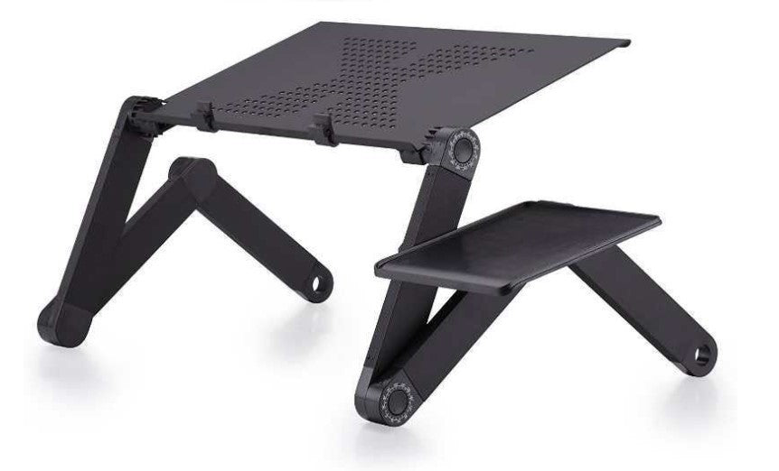 The Last Aztec, I need it to keep working after an Exhaustive Workout, Folding Desk Retractable Adjustable Study Desk In Bed Aluminum Alloy Notebook Computer Bracket Lazy Desk