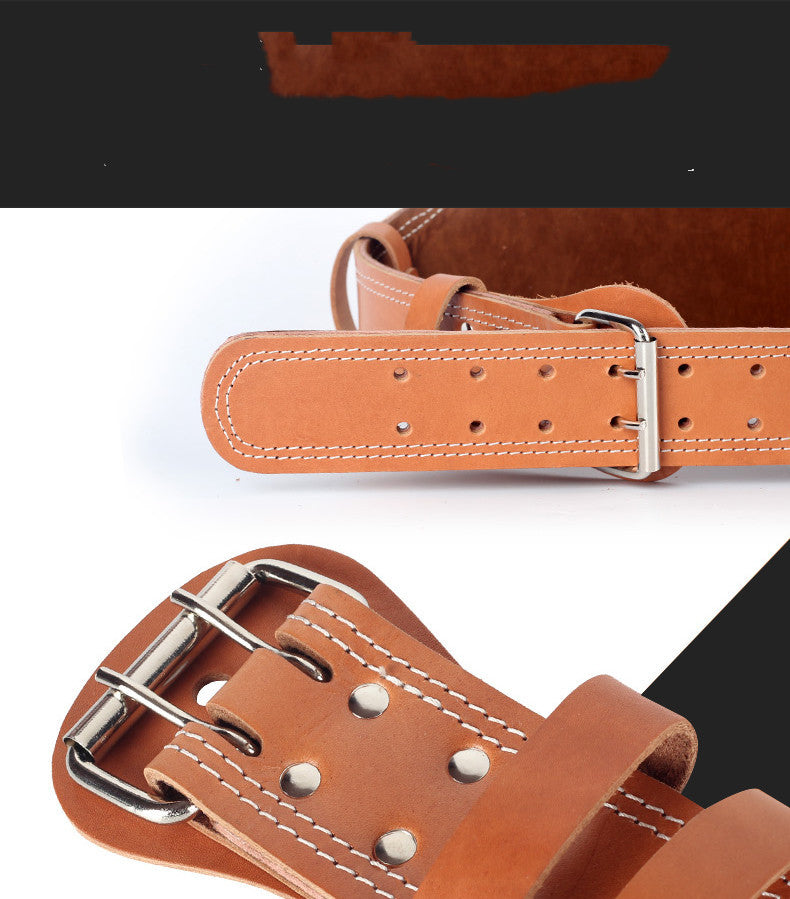 The Last Aztec, Fitness Belt Waist Protection Male Squat Deadlift Professional Female Leather Weightlifting Equipment Training Exercise