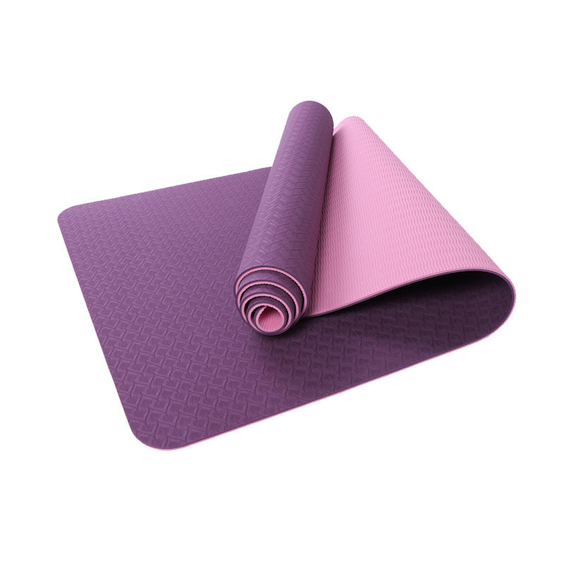 The Last Aztec, Yoga Mat Two-Color 6Mm Posture Line Yoga Mat Fitness Mat