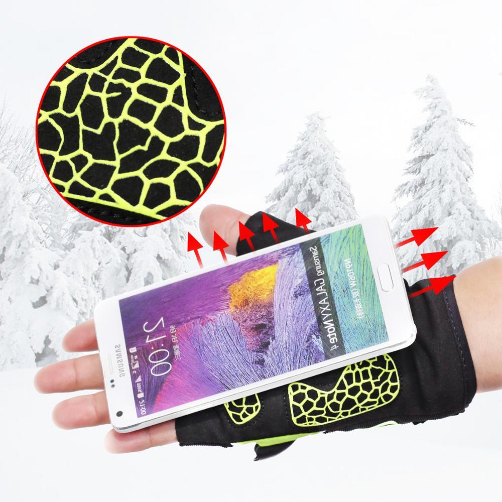 The Last Aztec, Fingerless Outdoor Sports Bike Lighting Gloves